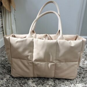 Ulta Limited Edition Elegant Cream Tote Bag